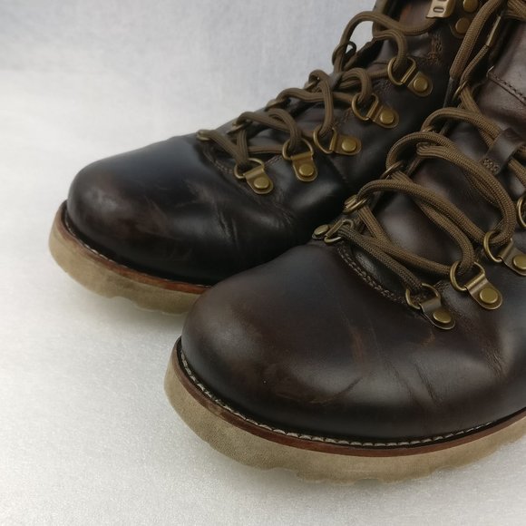 Winter boot, UGG Sheepskin Waterproof Leather Hiker Real Wool Shearling Boot m11 - Picture 5 of 7